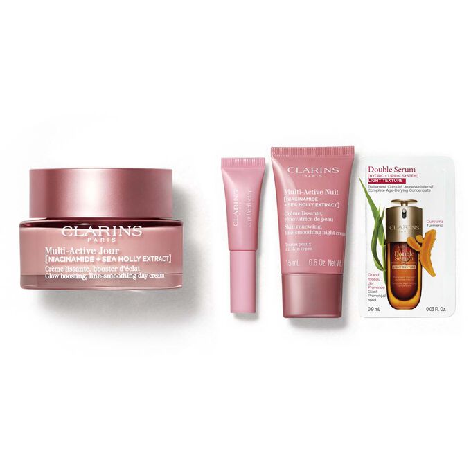Conjunto de Cuidados Faciais Rejuvenescedores - Multi-Active com niacinamida