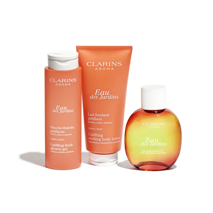 Douche fraîche pétillante "Eau des Jardins"