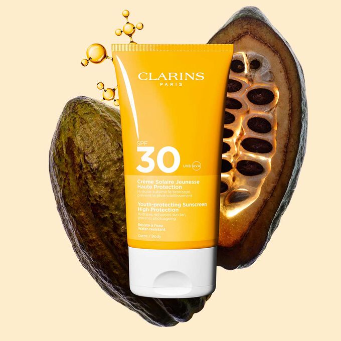 Crème Solaire Jeunesse Haute Protection Corps SPF30