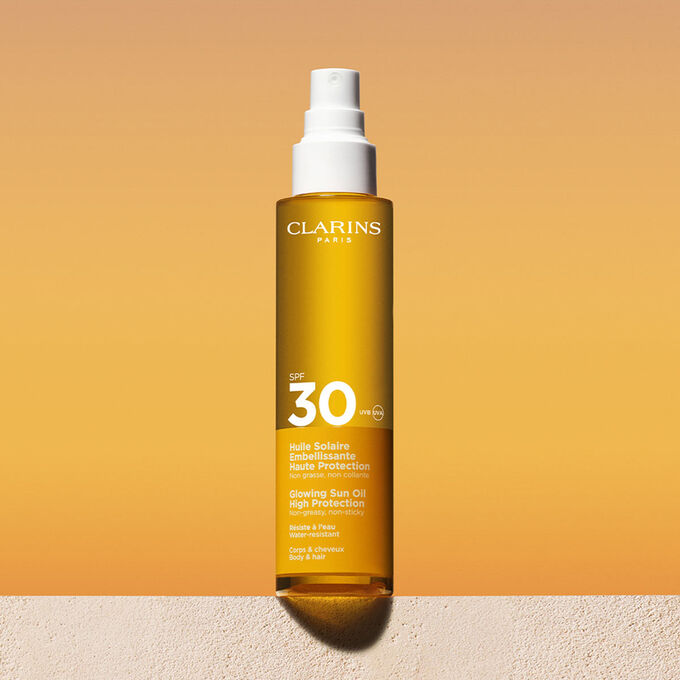 Huile Solaire Embelissante Haute Protection SPF 30
