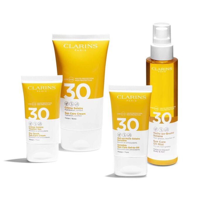 Cr&egrave;me Solaire Toucher Sec Visage UVA/UVB 30