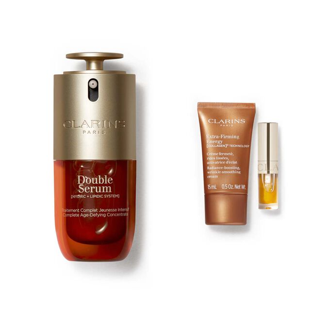 Conjunto de Cuidados Antienvelhecimento - Double Serum e Extra-Firming Energy