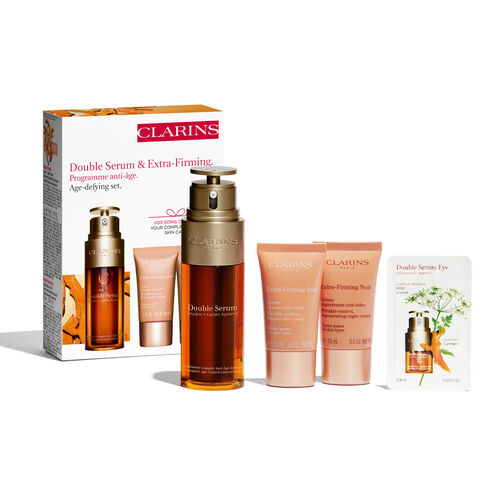 Double Serum e Extra-Firming: Programa antienvelhecimento