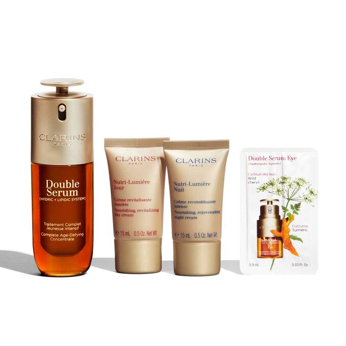 Rotina 60+ Double Serum e Nutri-Lumière