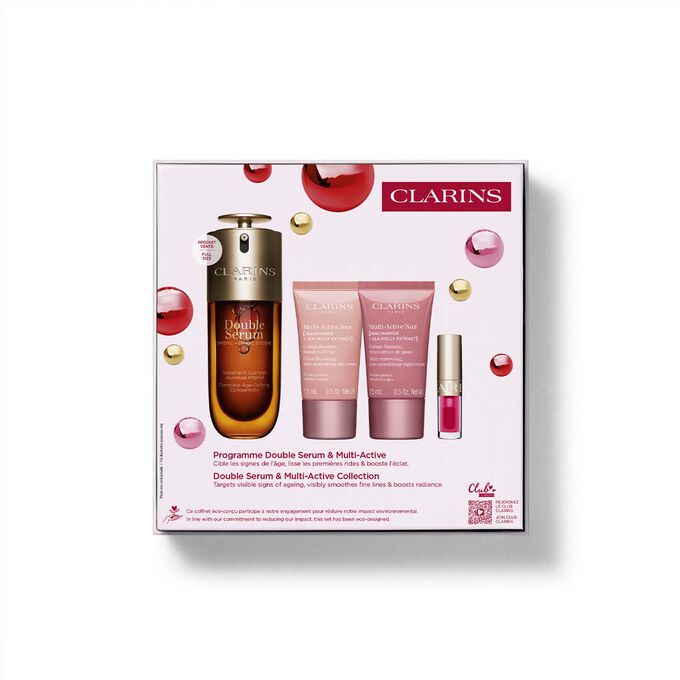 Conjunto de Cuidados Faciais Antienvelhecimento - Double Serum &amp;#x26; Multi-Active