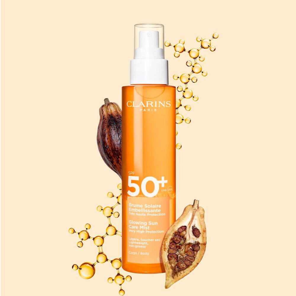 Brume Solaire Embellissante Très Haute Protection Corps SPF50+