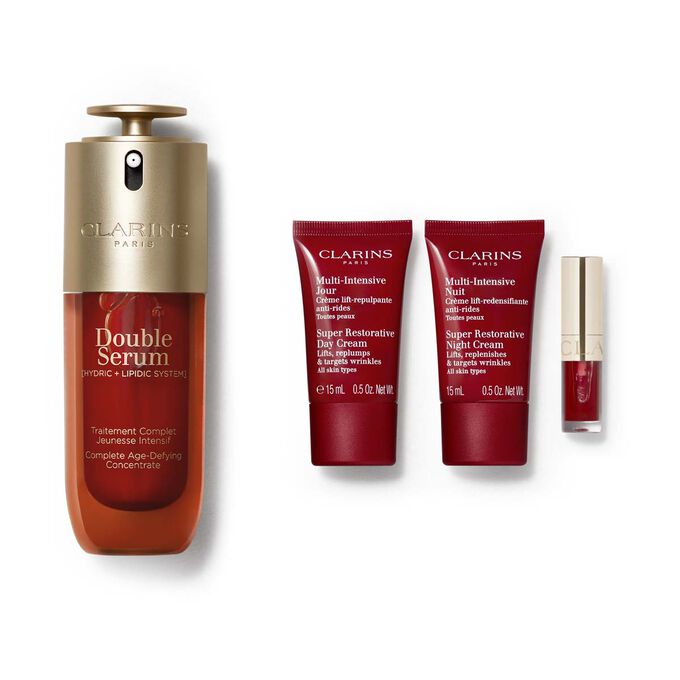 Conjunto de Cuidados Antienvelhecimento - Double Serum e Multi-Intensive