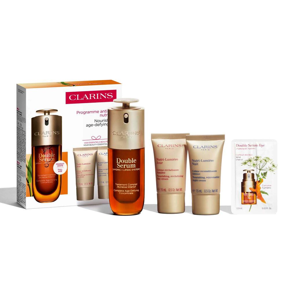 Rotina 60+ Double Serum e Nutri-Lumière