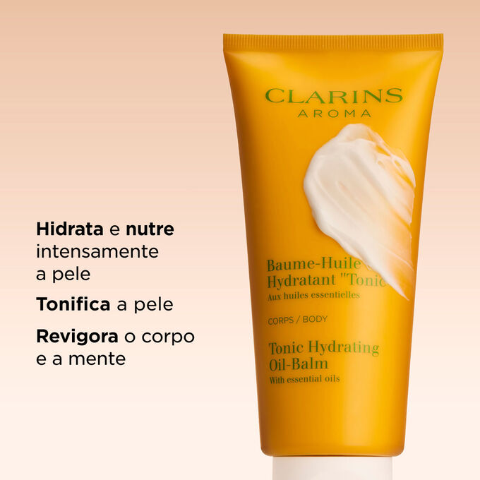 O &oacute;leo-b&aacute;lsamo hidratante e tonificante para o corpo nutre e tonifica intensamente a pele, revigorando tanto o corpo como a mente todos os dias.