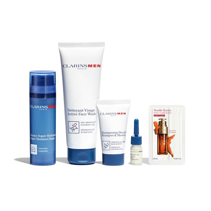 Rotina hidratante ClarinsMen