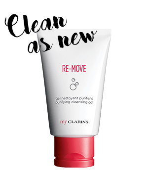 My Clarins RE-MOVE gel nettoyant purifiant