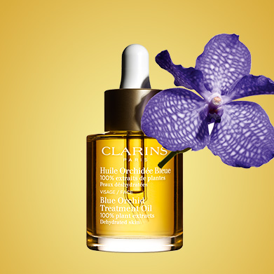 Huile Orchidée Bleue com o ingrediente Orquídea Azul