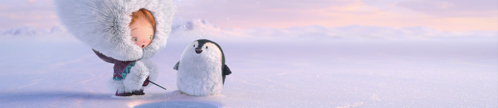 Inuíte e Pinguim