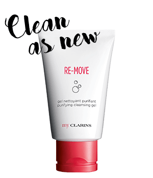 My Clarins RE-MOVE gel nettoyant purifiant