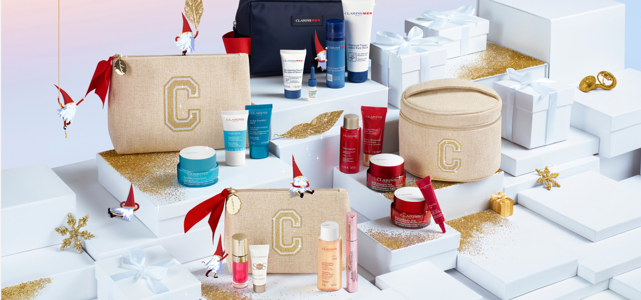 A arte de oferecer pela Clarins