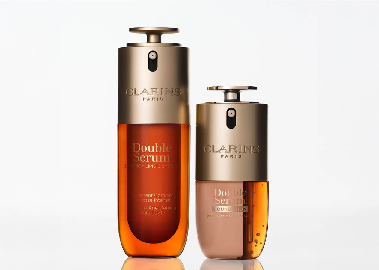 Coleção trio Double Serum - Double Serum, Double Serum Eye e Double Serum Foundation