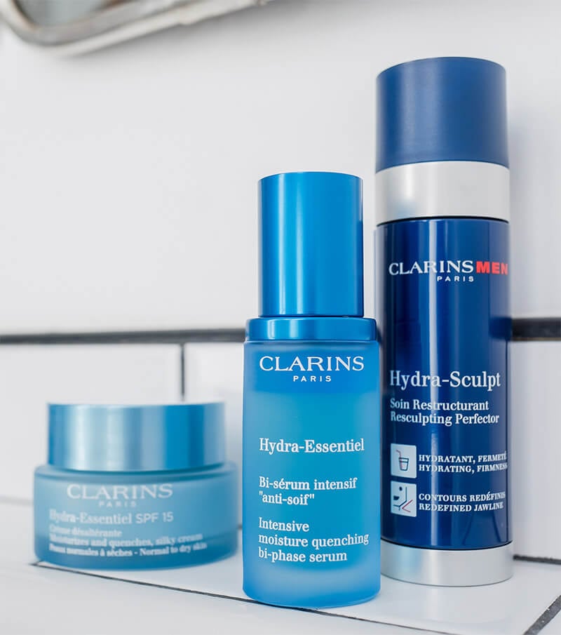 Que produto hidratante Clarins Men deve escolher?