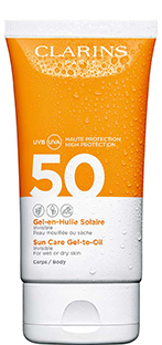 Gel-en-Huile Solaire UVA/UVB 50