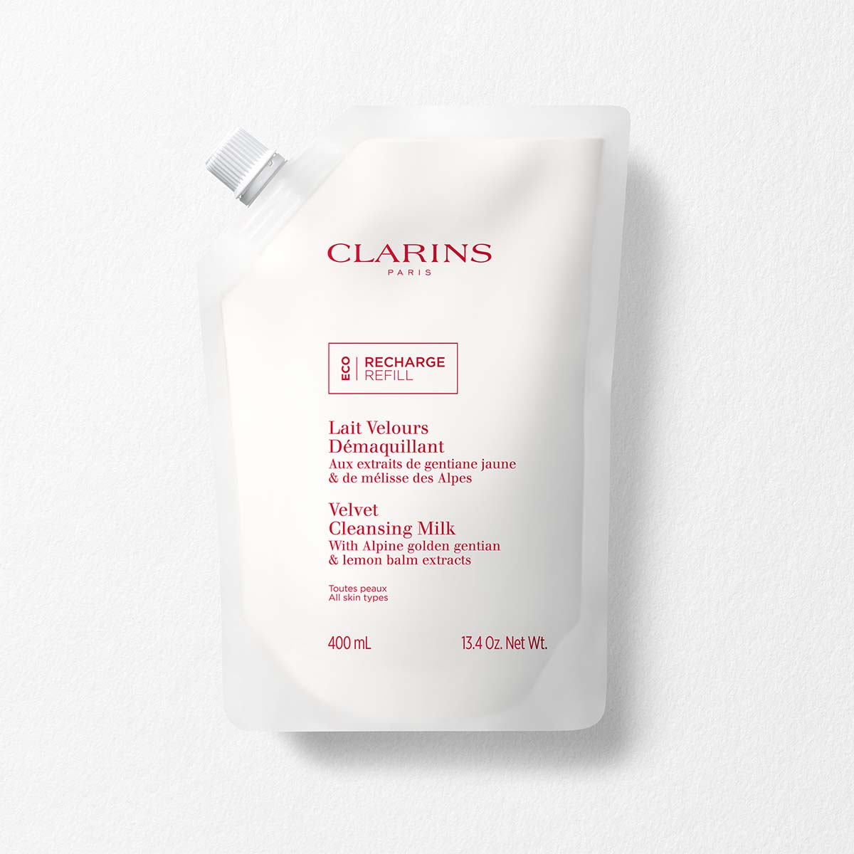 Lait D&eacute;maquillant Velours - Recarga