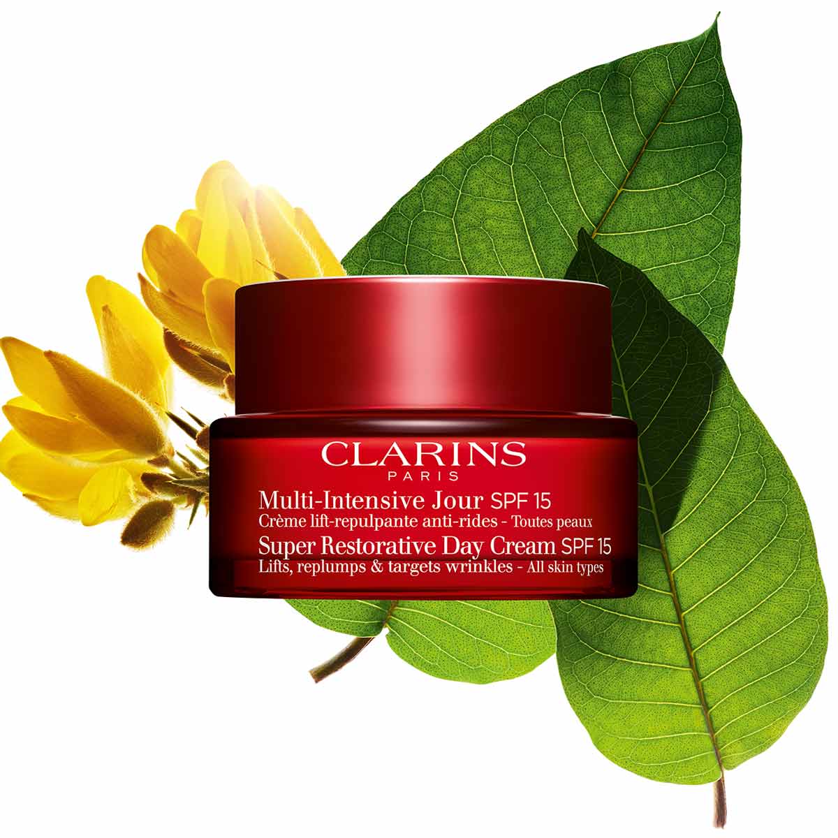 フェイスクリーム CLARINS Multi-Intensive Jour SPF 15 50ml Multi-Intensive Jour Crème SPF15 - Todas as peles 50+ | CLARINS®