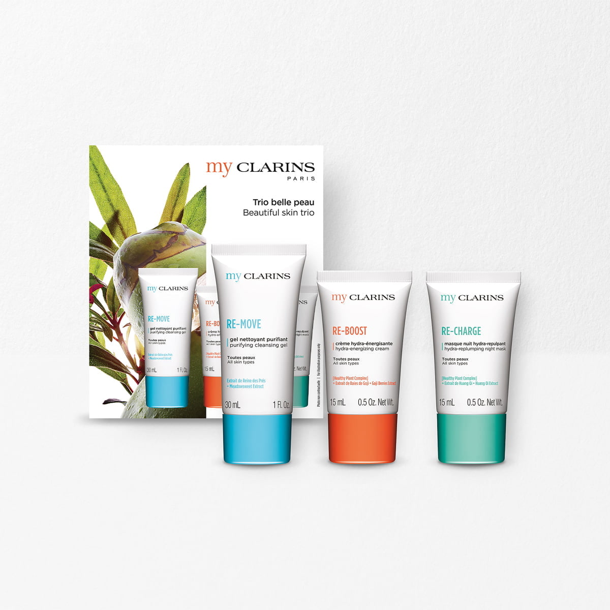 Coffret Rotina My Clarins - Cuidados para peles jovens